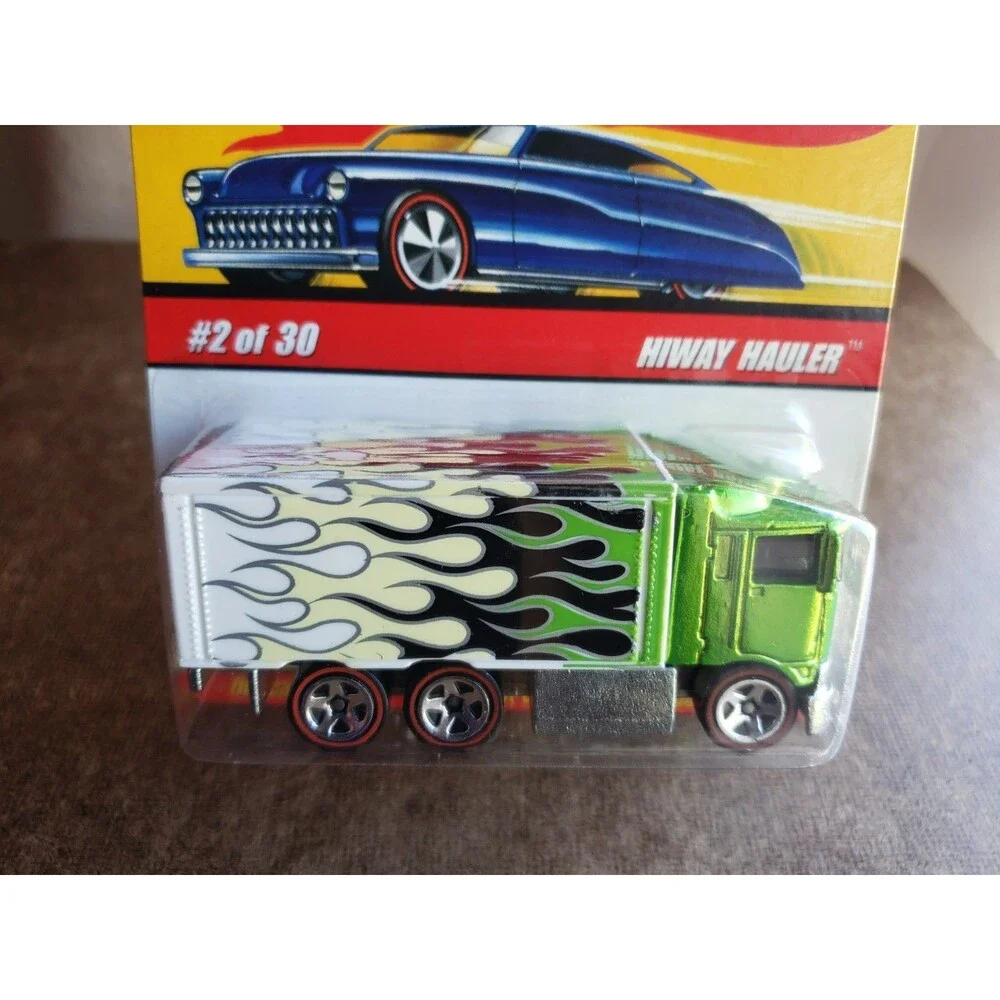 2007 Hot Wheels HIWAY HAULER Spectraflame GREEN VAR CLASSICS SERIES 3 1:64 RL5SP